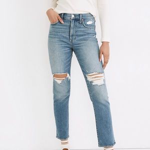 NWT Madewell Perfect Vintage Jeans Denman Wash